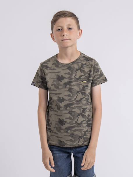 Garçon-T-shirt col rond nilimour garçon