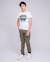 T-shirt col rond pur coton nibou garçon Blanc+Jaune+Vert 4 - vertbaudet enfant 