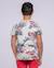 T-shirt col rond pur coton motifs nalko garçon Beige+Kaki 2 - vertbaudet enfant 