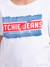 T-shirt manches courtes col rond pur coton nipeter garçon Blanc+Bleu marine+Jaune 3 - vertbaudet enfant 