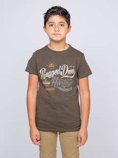 Garçon-T-shirt, polo, sous-pull-T-shirt-T-shirt col rond pur coton niloman garçon