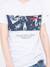 T-shirt col rond motifs nadimo garçon Gris clair 3 - vertbaudet enfant 