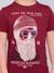 T-shirt col rond pur coton nobelix garçon Bordeaux 3 - vertbaudet enfant 