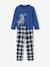 Pyjama Garçon Flanelle Imprimé Dinosaures marine 1 - vertbaudet enfant 