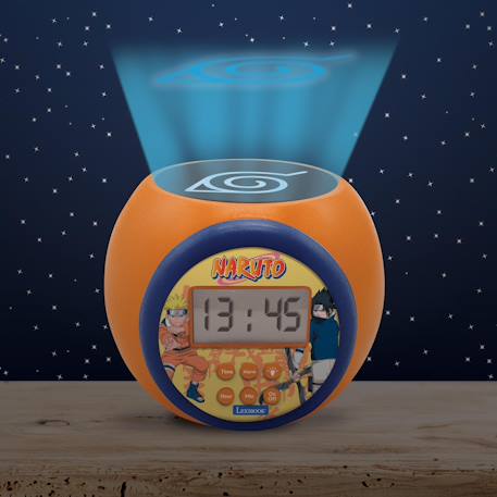 Réveil projecteur Naruto avec minuteur, fonction alarme et répétition, veilleuse avec minuterie MULTICOLORE 5 - vertbaudet enfant 