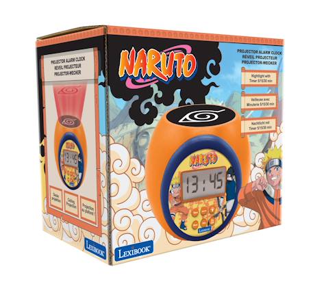 Réveil projecteur Naruto avec minuteur, fonction alarme et répétition, veilleuse avec minuterie MULTICOLORE 3 - vertbaudet enfant 
