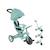 Tricycle explorer 4en1 évolutif essential Rose berry+Vert pistache 8 - vertbaudet enfant 