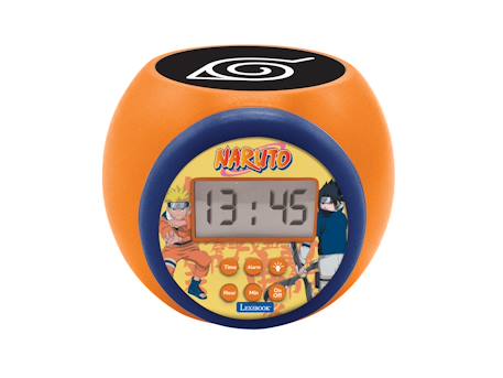 Réveil projecteur Naruto avec minuteur, fonction alarme et répétition, veilleuse avec minuterie MULTICOLORE 1 - vertbaudet enfant 