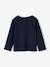 T-shirt fille imprimé manches longues écru+marine+rose pâle 6 - vertbaudet enfant 