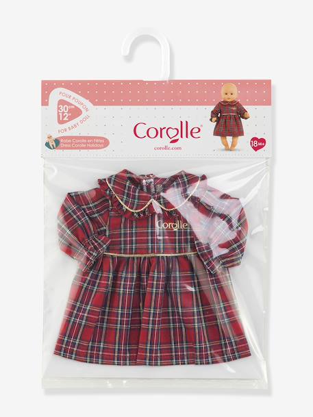 Robe pour poupon Corolle en fêtes rouge 4 - vertbaudet enfant 