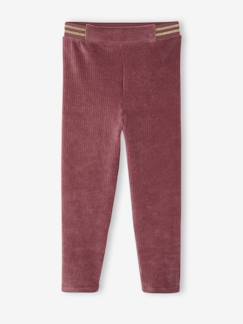 -Legging fille velours 