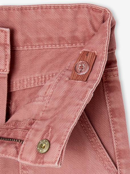 Pantalon fille large MorphogiK medium corail+kaki+vieux rose 13 - vertbaudet enfant 