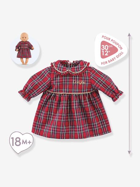 Robe pour poupon Corolle en fêtes rouge 3 - vertbaudet enfant 