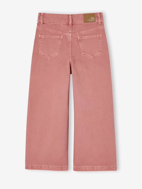 Pantalon fille large MorphogiK medium corail+kaki+vieux rose 11 - vertbaudet enfant 