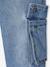 Pantalon denim loose battle garçon double stone 4 - vertbaudet enfant 