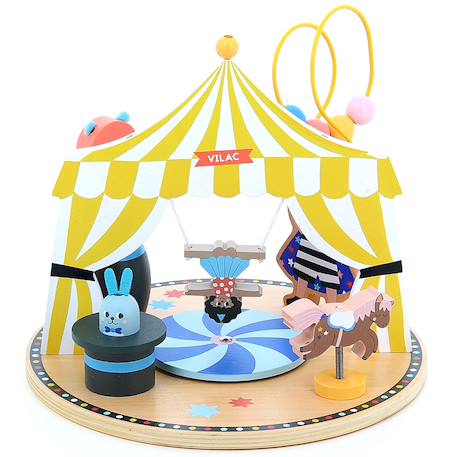 Jouet d'éveil circus Beige 4 - vertbaudet enfant 