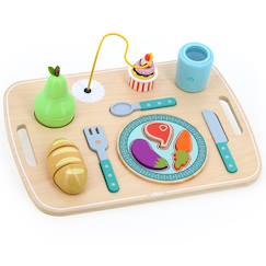 Jouet-Plateau repas multi-activités