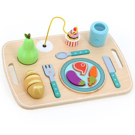 Plateau repas multi-activités Beige 1 - vertbaudet enfant 
