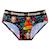 Lot de 3 culottes  hardy Noir/jaune/orange/rouge 2 - vertbaudet enfant 