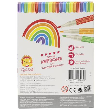 Feutres pour fenêtres Blanc 3 - vertbaudet enfant 