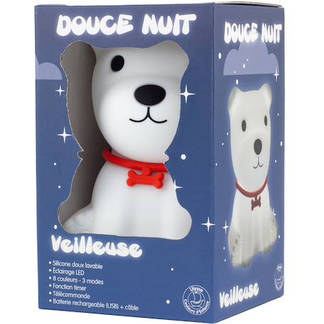 Petite veilleuse toutou Blanc 2 - vertbaudet enfant 