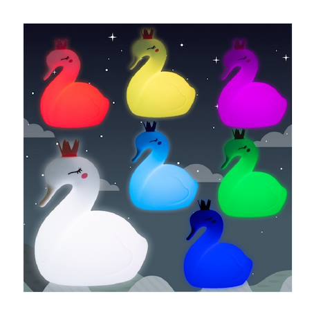 Grande veilleuse cygne Blanc 2 - vertbaudet enfant 