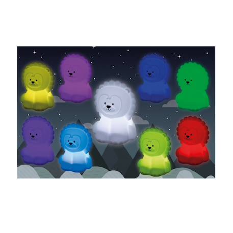 Petite veilleuse lion Blanc 2 - vertbaudet enfant 