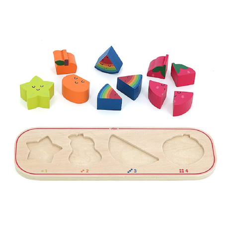 Encastrement 1, 2, 3 et 4 fruits Beige 5 - vertbaudet enfant 