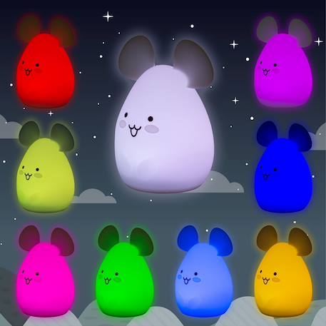 Petite veilleuse souris Blanc 2 - vertbaudet enfant 
