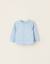 Gilet en maille en coton Blanc+Bleu clair+Bleu foncé+Rose clair 4 - vertbaudet enfant 