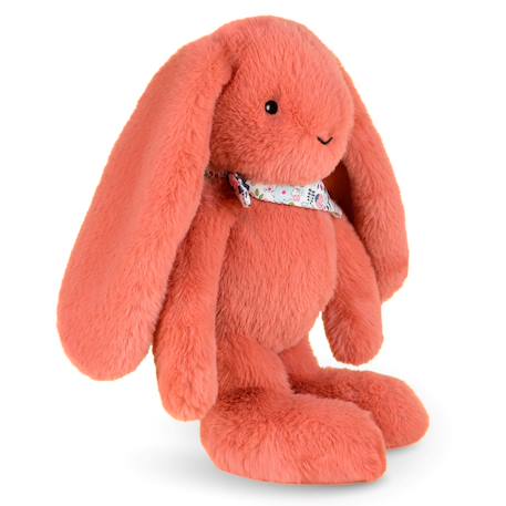 Peluche lapin fleurette 35 cm Blanc+Bleu+Orange+Rose+Vert 16 - vertbaudet enfant 