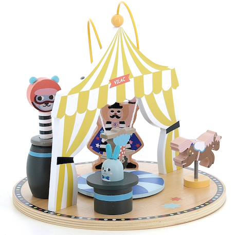 Jouet d'éveil circus Beige 5 - vertbaudet enfant 