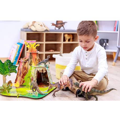 La terre des dinosaures pour figurine Vert 2 - vertbaudet enfant 