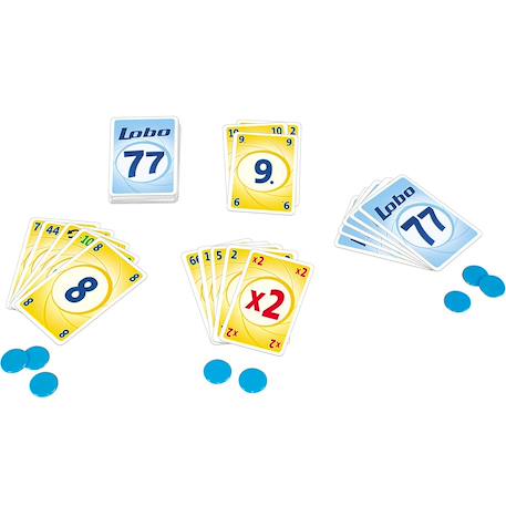 Lobo 77 Jeu de Cartes Jaune 3 - vertbaudet enfant 