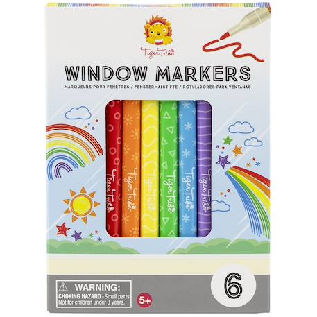 Feutres pour fenêtres Blanc 1 - vertbaudet enfant 