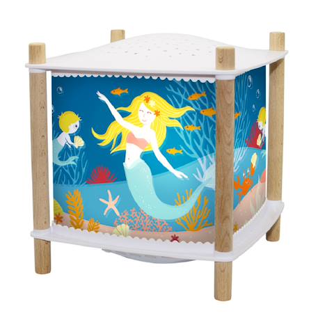 Lanterne magique 2.0 bluetooth - sirène Bleu 1 - vertbaudet enfant 