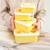 Lot de 4 boîtes à goûter Jaune+Kaki+Rose+Rose, rouge, violet+Vert de gris 3 - vertbaudet enfant 