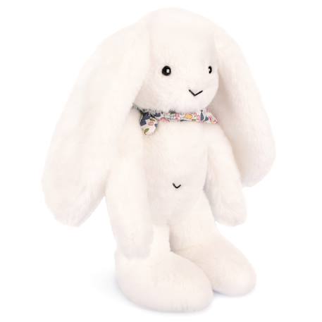 Peluche lapin fleurette 35 cm Blanc+Bleu+Orange+Rose+Vert 4 - vertbaudet enfant 