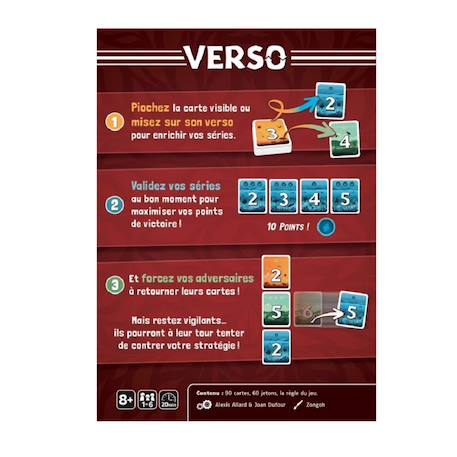 Jeu de stratégie verso Marron 4 - vertbaudet enfant 