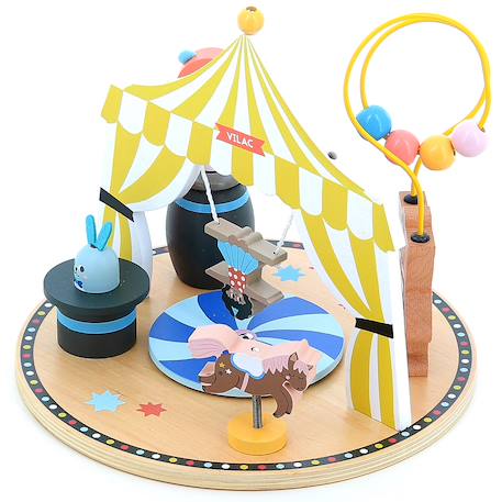 Jouet d'éveil circus Beige 3 - vertbaudet enfant 