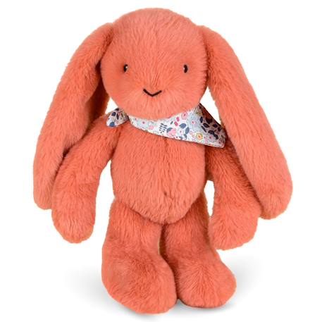 Peluche lapin fleurette 35 cm Blanc+Bleu+Orange+Rose+Vert 15 - vertbaudet enfant 