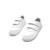 Sneakers garçon synthétique fermeture adhésive barefoot White 2 - vertbaudet enfant 
