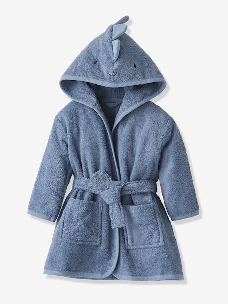Peignoir bébé PETIT DINO bleu 4 - vertbaudet enfant 