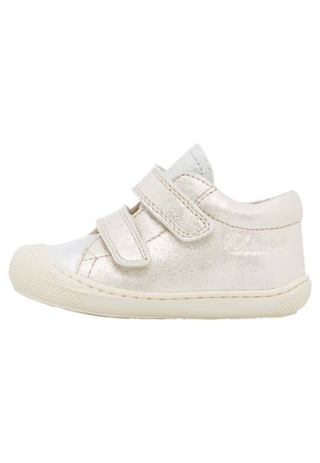 Chaussures en cuir cocoon vl Argent clair+Rose clair- 3 - vertbaudet enfant 