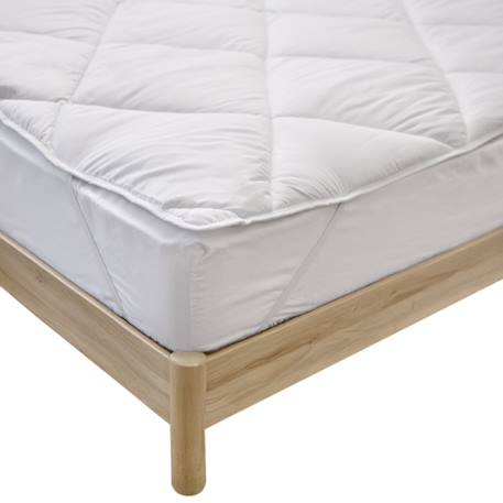Surmatelas confort anti-acariens Blanc 2 - vertbaudet enfant 