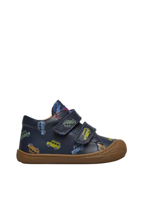 Naturino Chaussures Premiers Pas En Cuir Souple - Semelle Caoutchouc