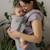 Porte bébé boba x gris Gris clair 1 - vertbaudet enfant 
