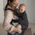Porte bébé boba x charcoal Gris foncé 1 - vertbaudet enfant 