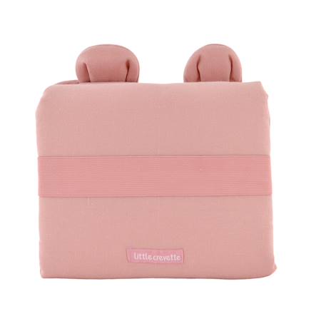 Tapis à langer de voyage coton bio ourson Bleu marine+Bois de rose+Caramel 8 - vertbaudet enfant 