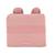Tapis à langer de voyage coton bio ourson Bleu marine+Bois de rose+Caramel 8 - vertbaudet enfant 